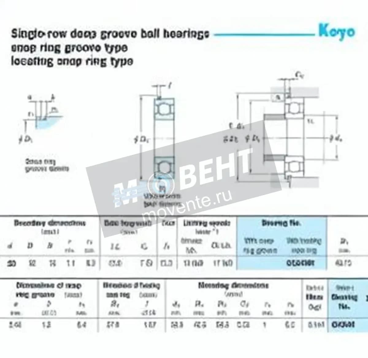 JTEKT 6304-NR-JTEKT - Image 1