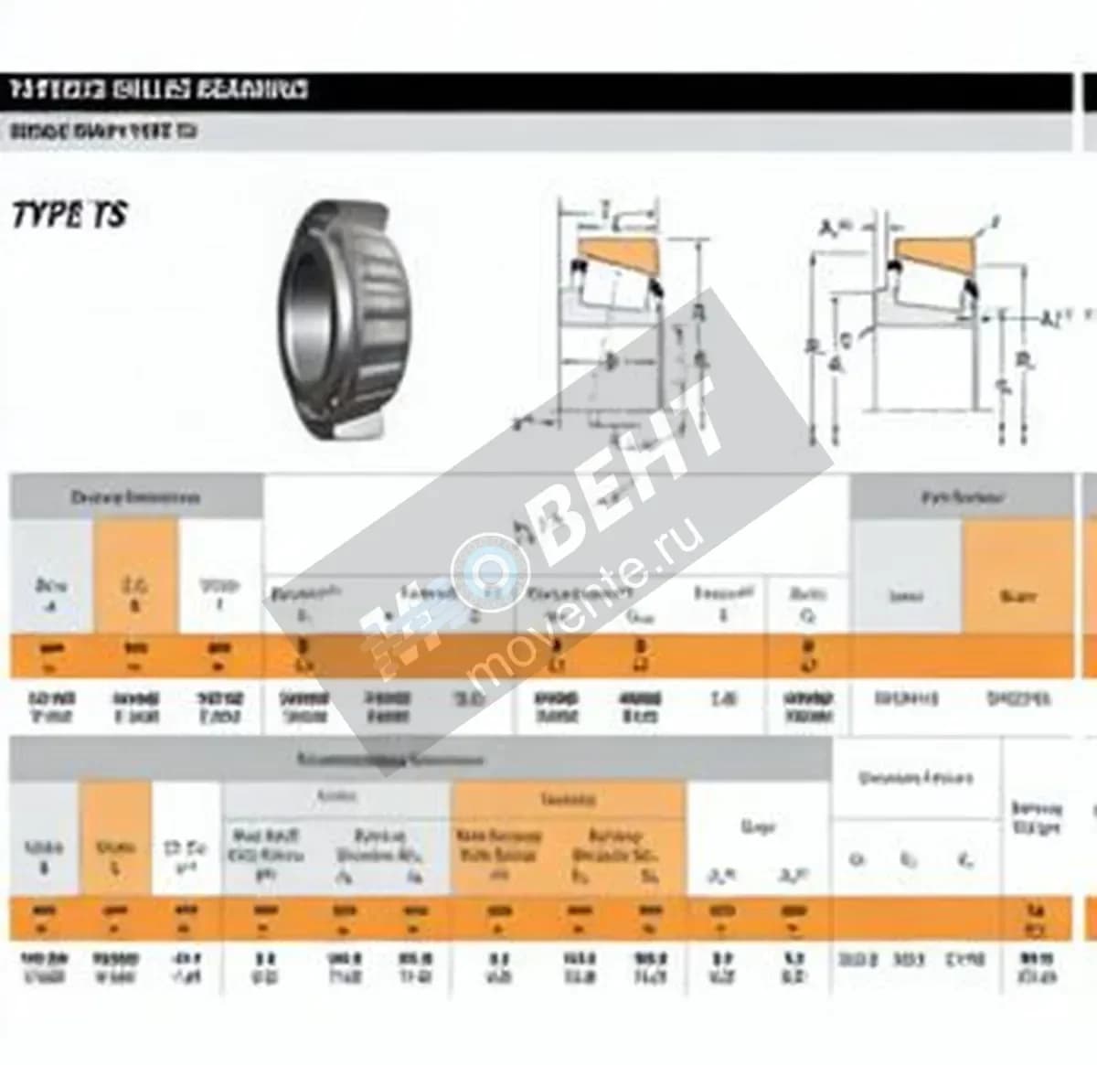 TIMKEN NP544119-NP225734-TIMKEN - Image 1
