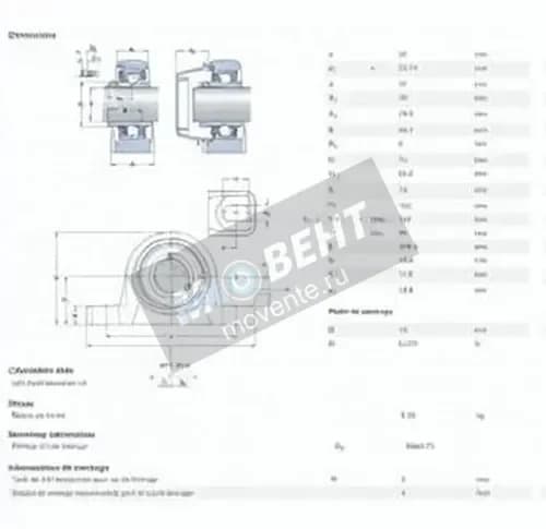 SKF P2BSS-25M-YTPSS-SKF - Image 1