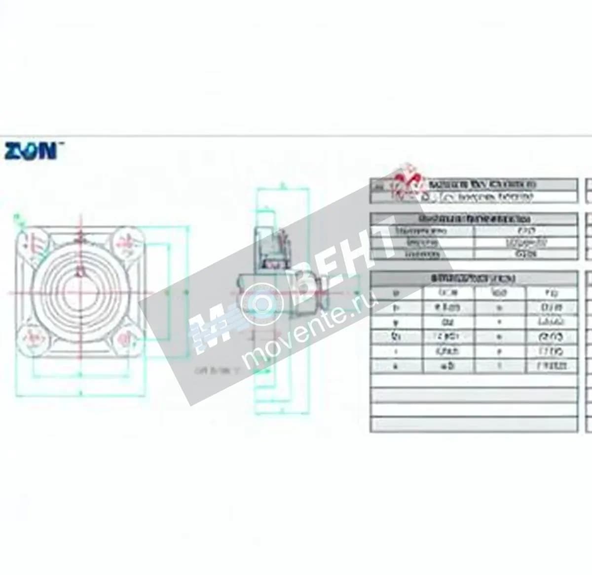 ZEN UCF208-24-ZEN - Image 1