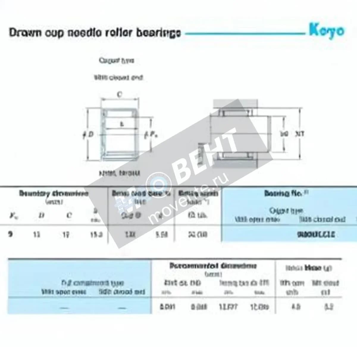JTEKT 9MKM1312-JTEKT - Image 1