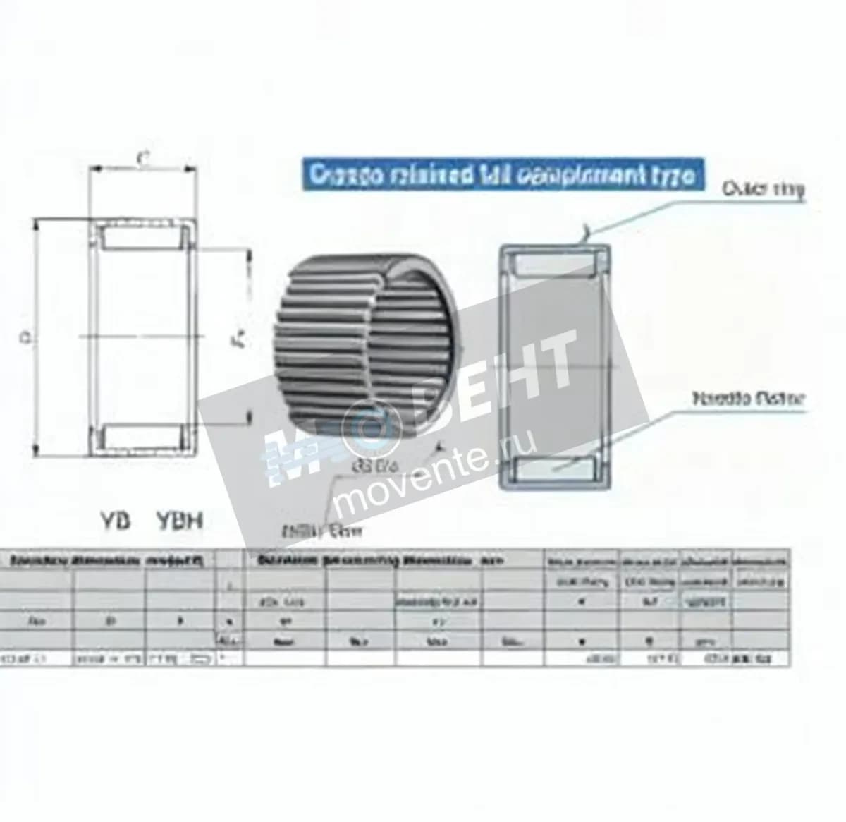 IKO YBH168-IKO - Image 1