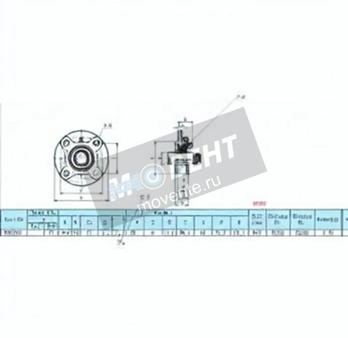 GEN UCFC203-INOX - Image 1