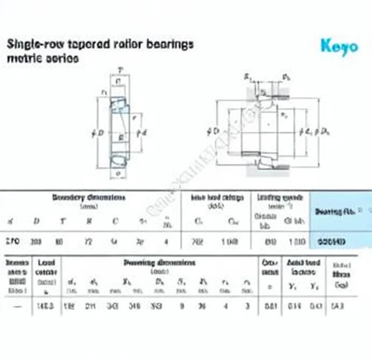 JTEKT 30334-D-JTEKT - Image 1