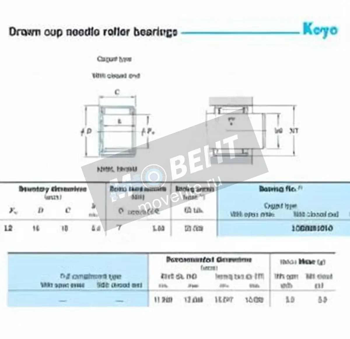 JTEKT 12MKM1610-JTEKT - Image 1
