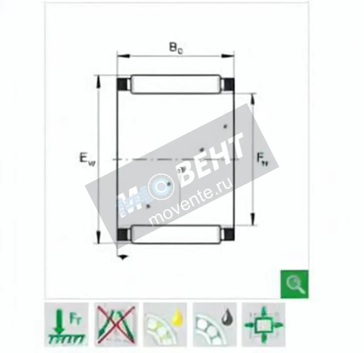 INA K20X24X8-INA - Image 1