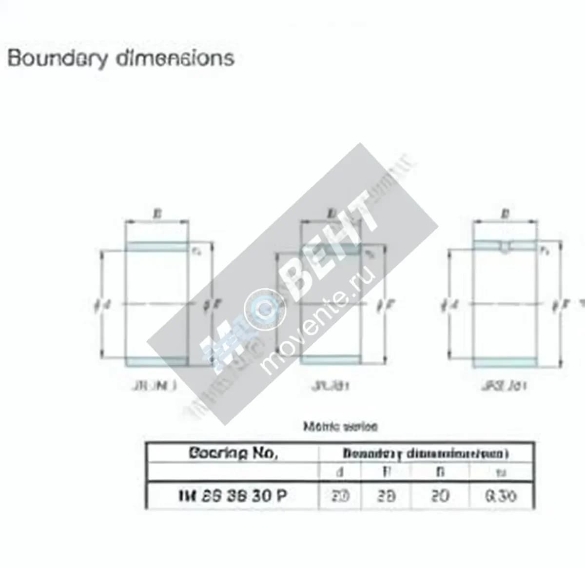 JTEKT IM-23-28-20-P-JTEKT - Image 1