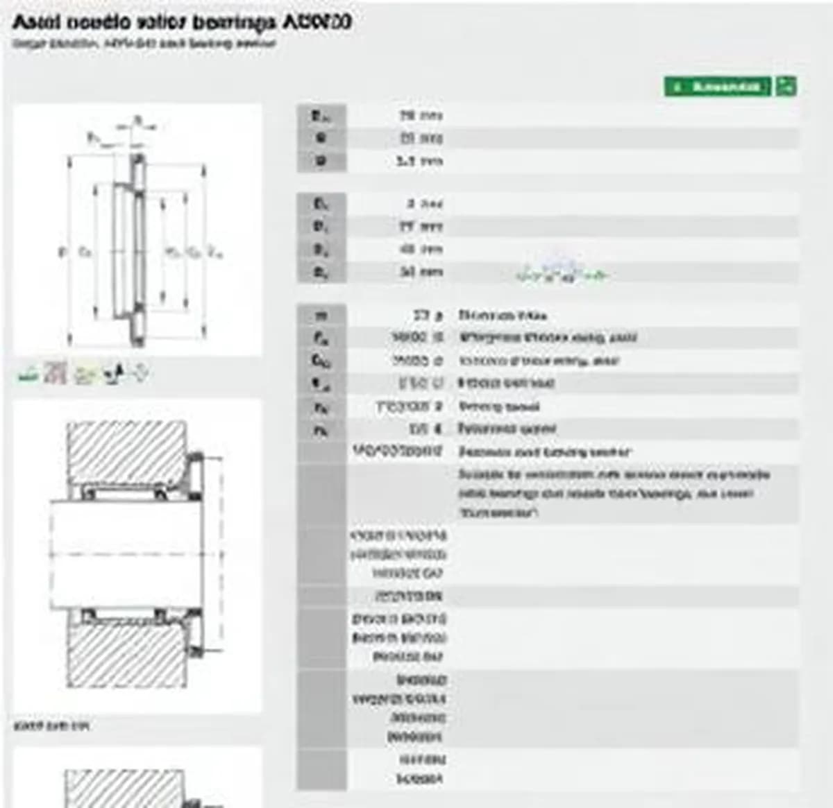 INA AXW30-INA - Image 1