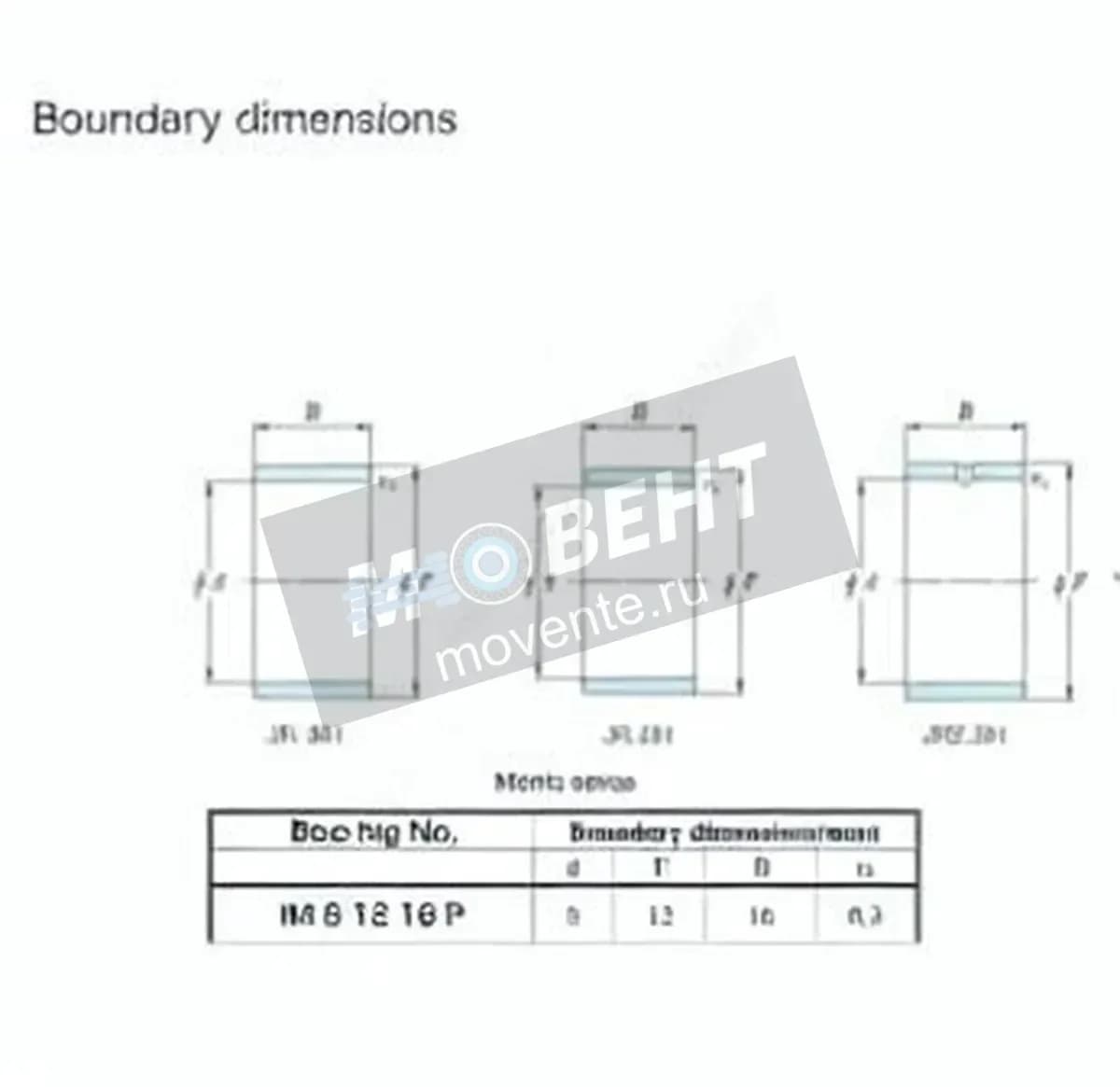 JTEKT IM-8-12-16-P-JTEKT - Image 1