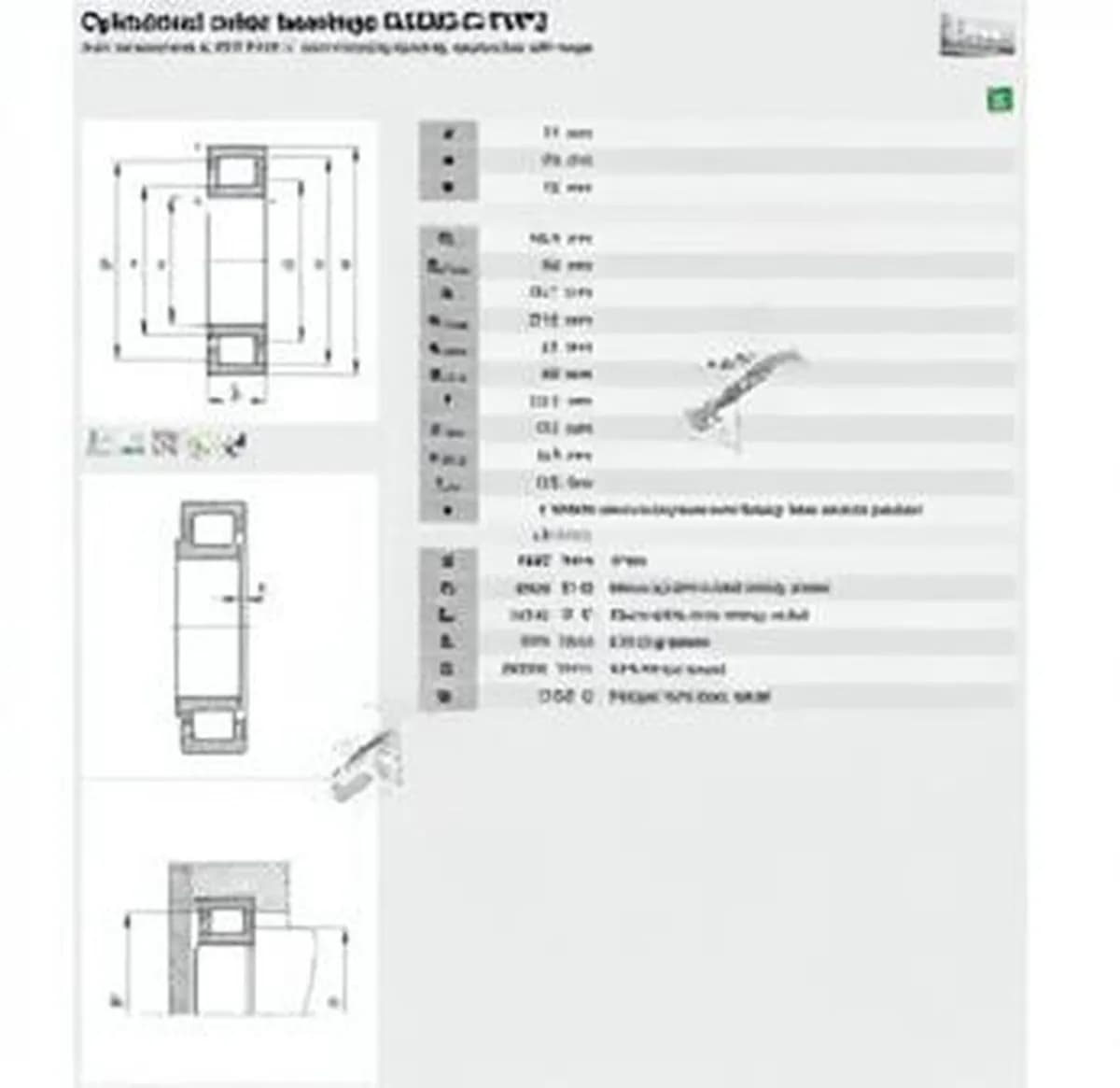 FAG NJ203-E-XL-TVP2-C3-FAG - Image 1