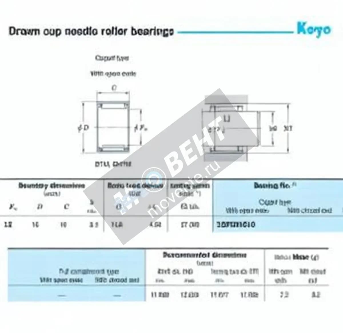 JTEKT 12BTM1810-JTEKT - Image 1