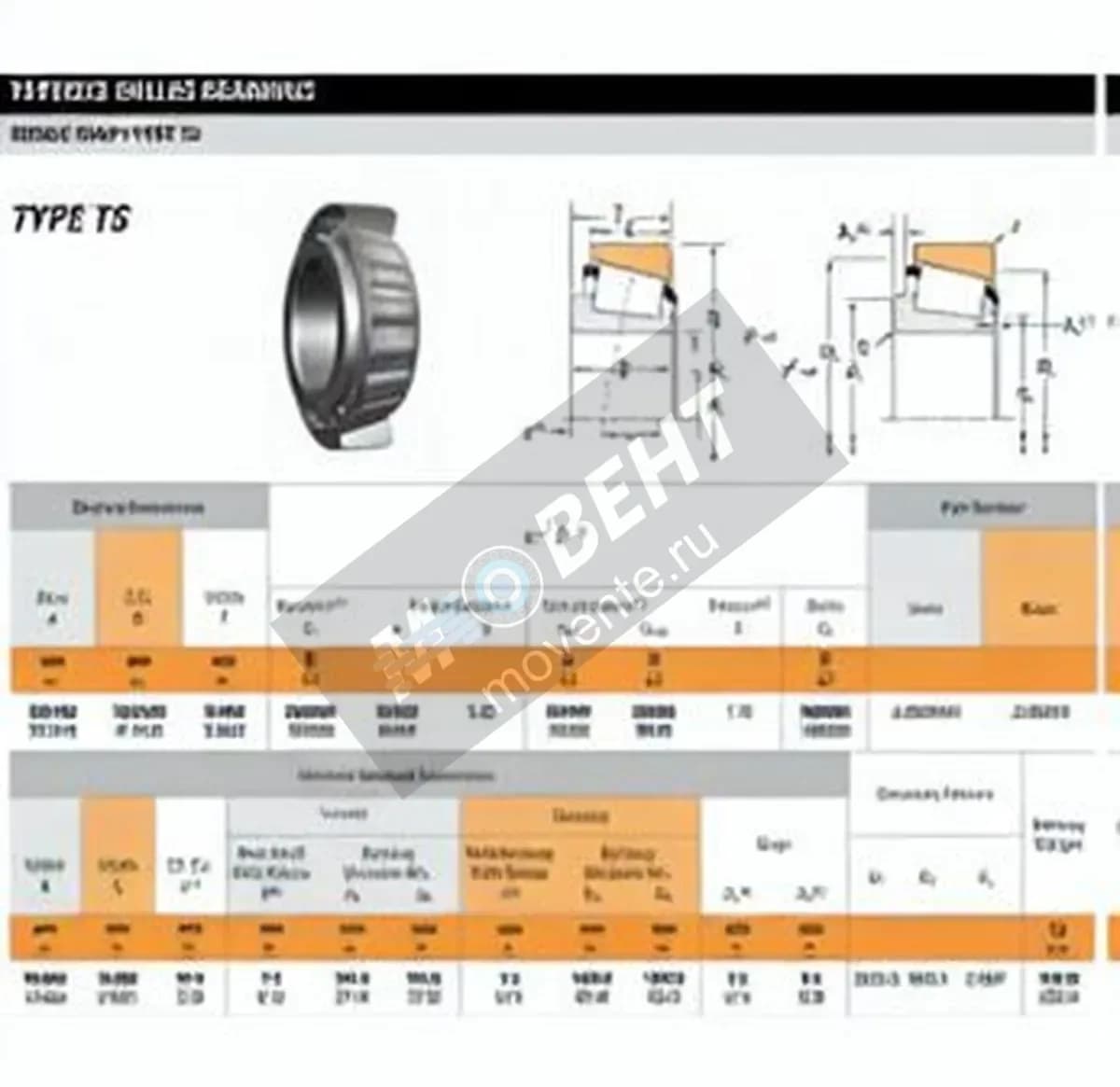 TIMKEN JL286949H-JL286910-TIMKEN - Image 1