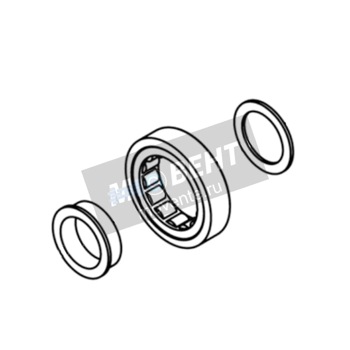 AXT10581: Цилиндрический роликоподшипник