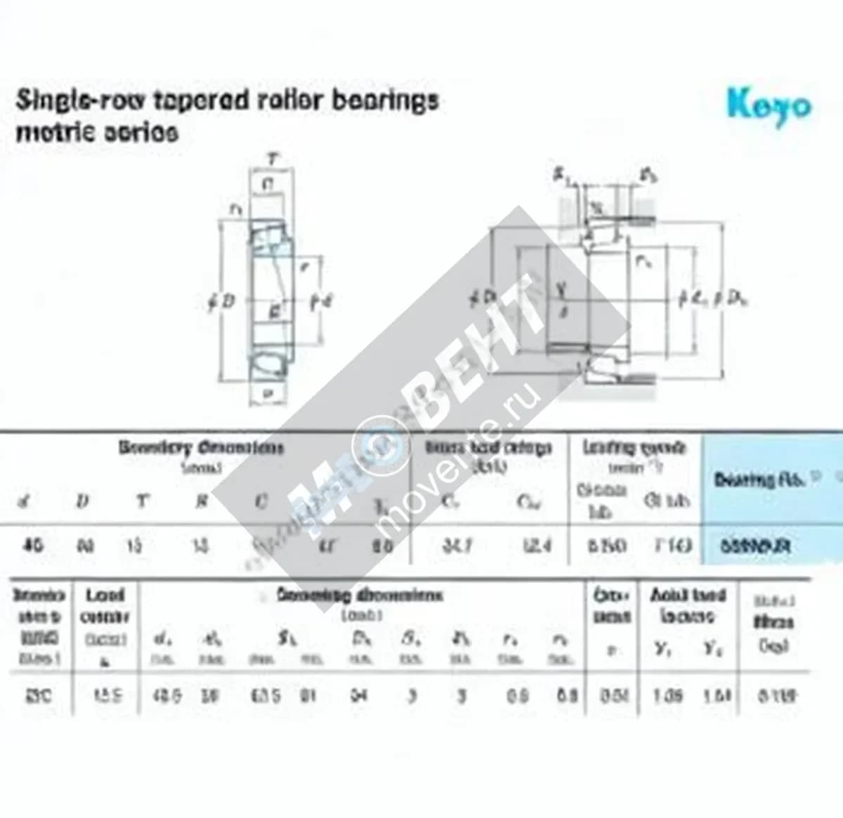 JTEKT 32909-JR-JTEKT - Image 1