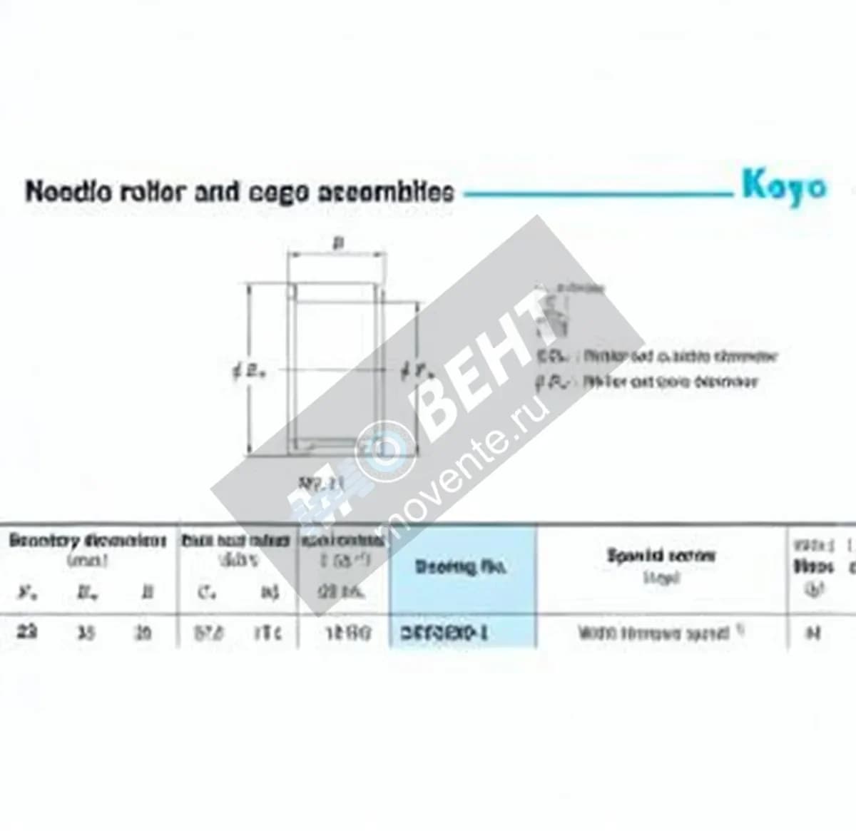 JTEKT 23V3320-1-JTEKT - Image 1