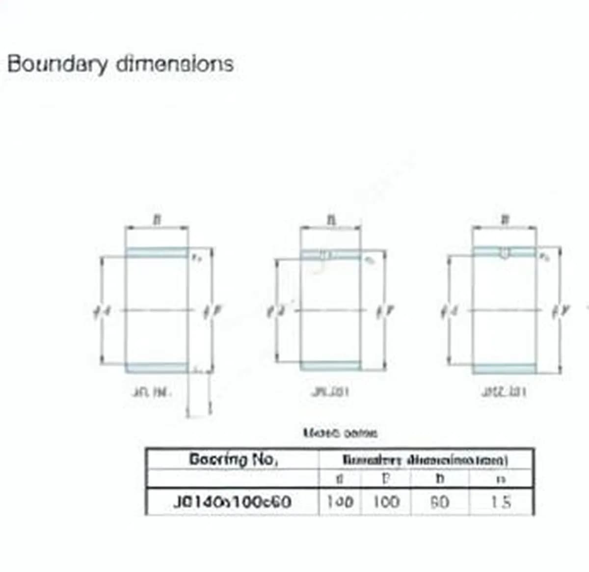 JTEKT JR140X160X50-JTEKT - Image 1