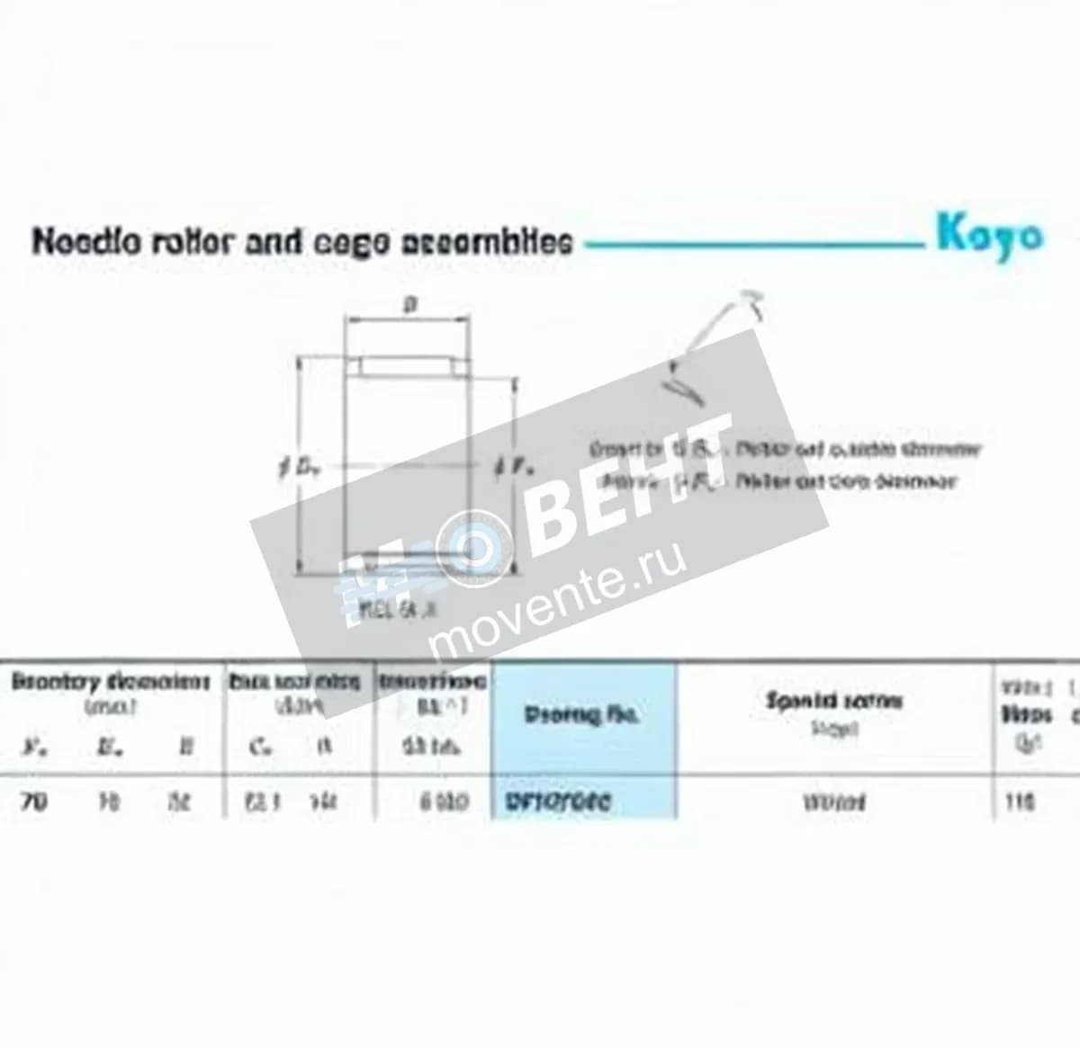 JTEKT RP707632-JTEKT - Image 1