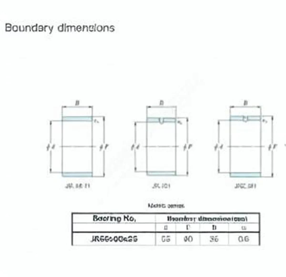 JTEKT JR55X60X25-JTEKT - Image 1