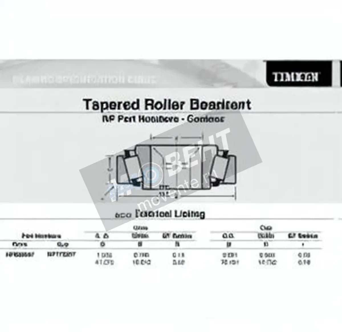 TIMKEN NP889967-NP178207-TIMKEN - Image 1