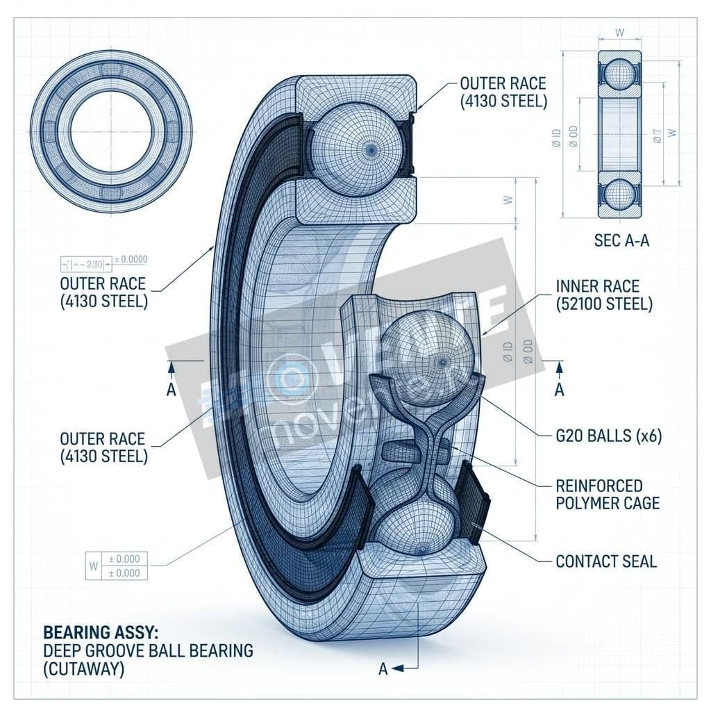 Подшипник 834054M1 - Image 1