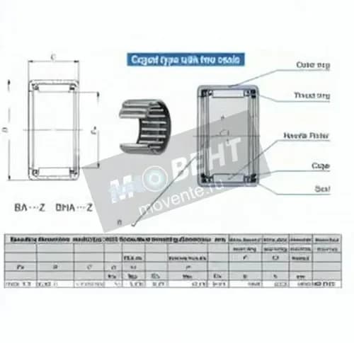 IKO BA1216-Z-IKO - Image 1