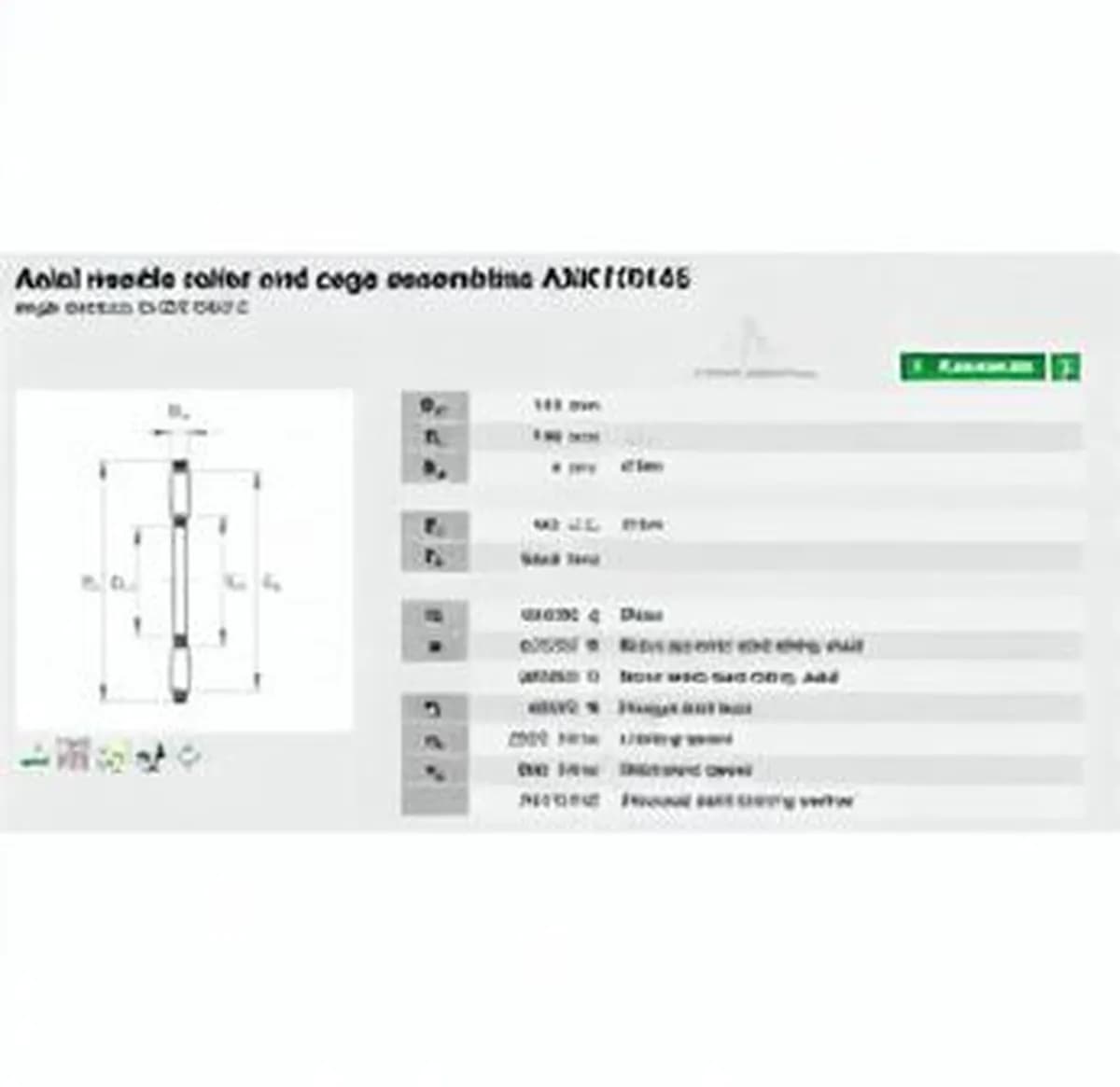 INA AXK110145-INA - Image 1