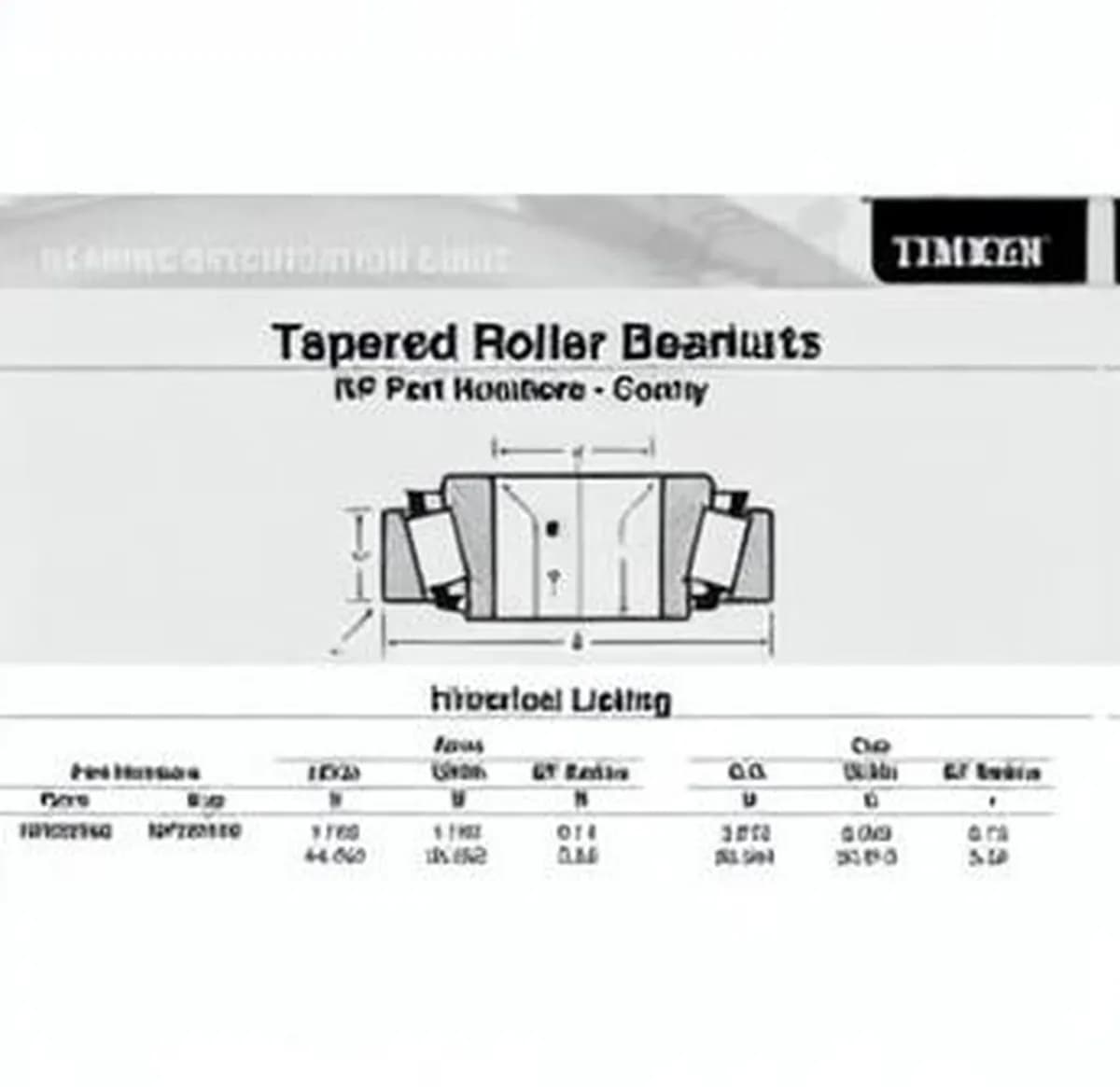 TIMKEN NP555065-NP720703-TIMKEN - Image 1