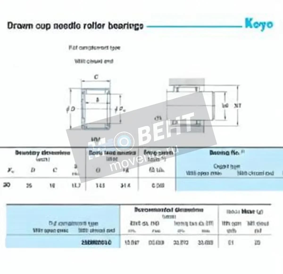 JTEKT 20MM2616-JTEKT - Image 1