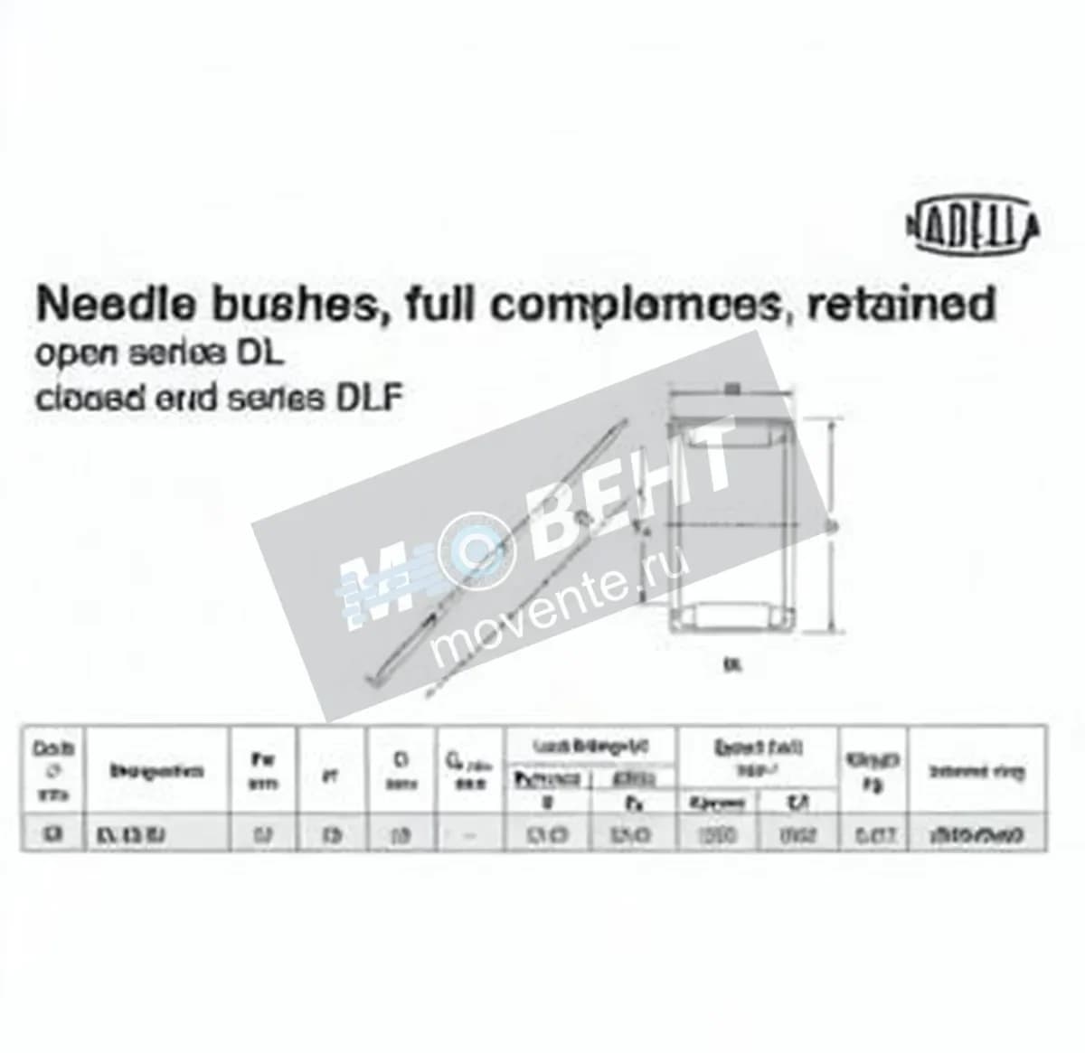 NADELLA DL5020-NADELLA - Image 1