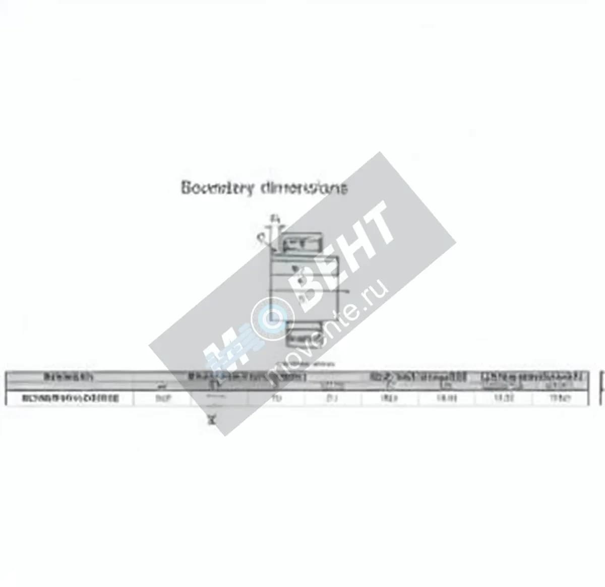 JTEKT 23038RHAK-AH3038-JTEKT - Image 1