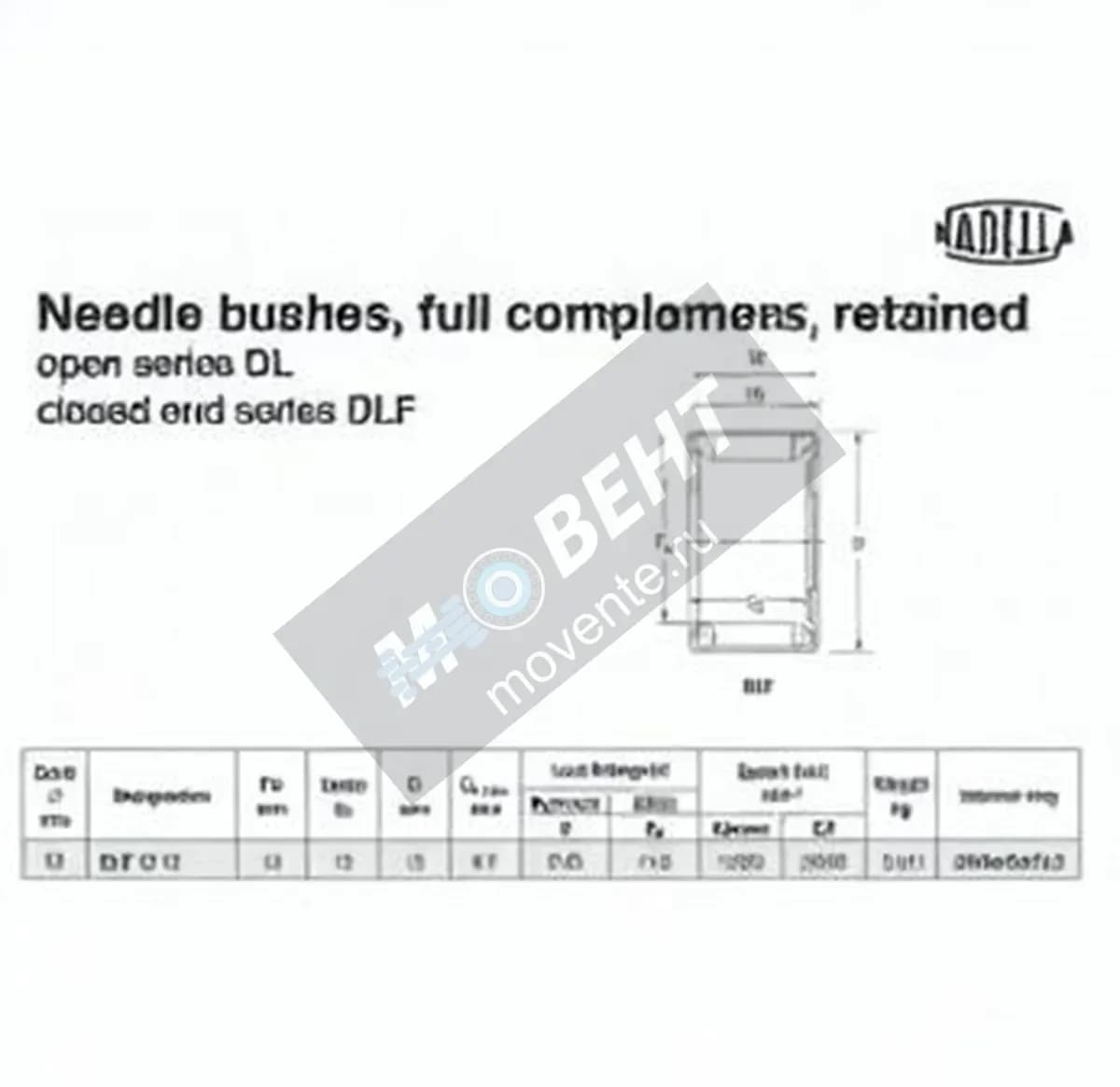 NADELLA DLF1312-NADELLA - Image 1