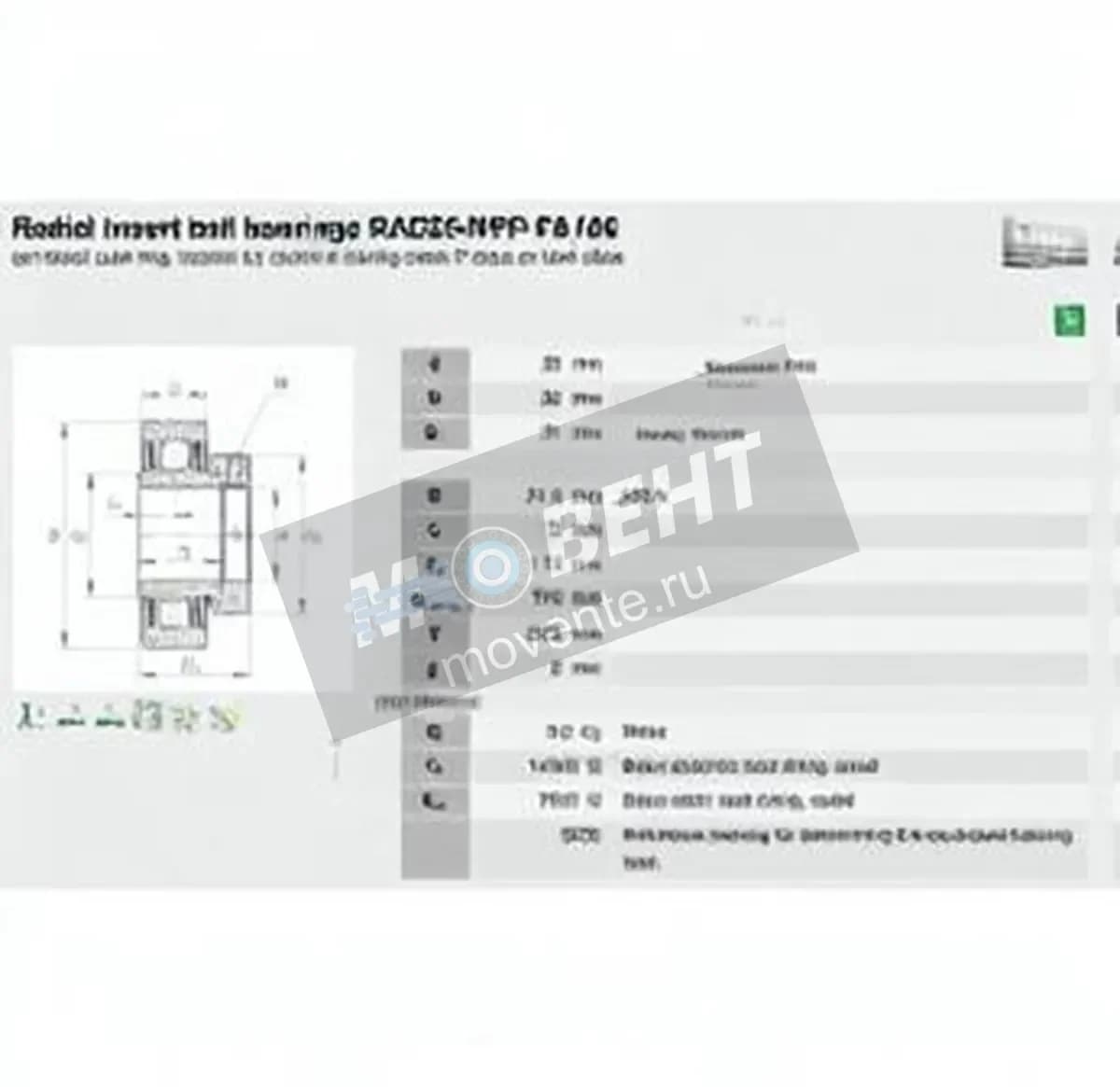 INA RAE25-NPP-FA106-INA - Image 1