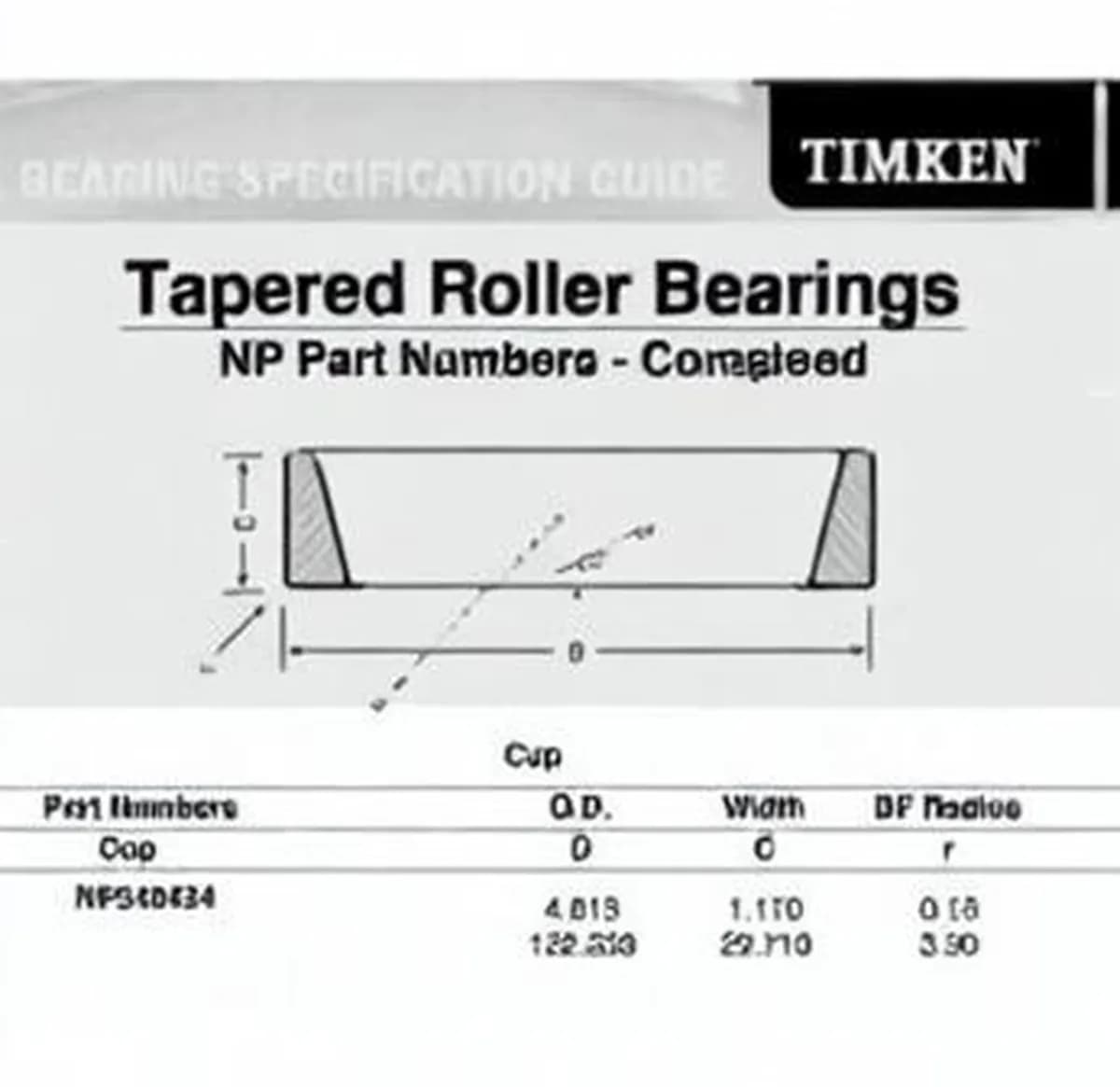 TIMKEN NP549434-TIMKEN - Image 1