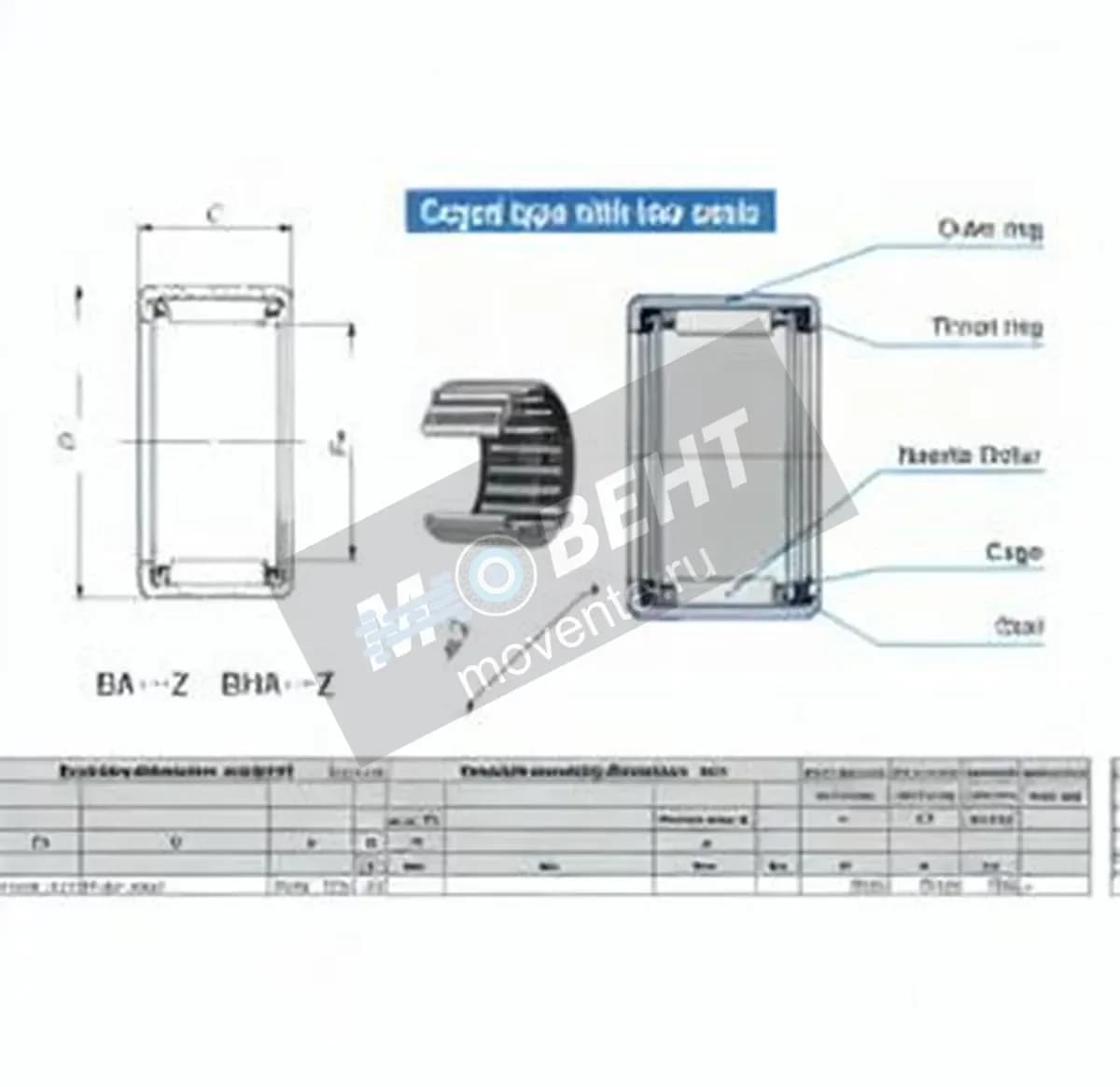 IKO BHA3312-Z-IKO - Image 1