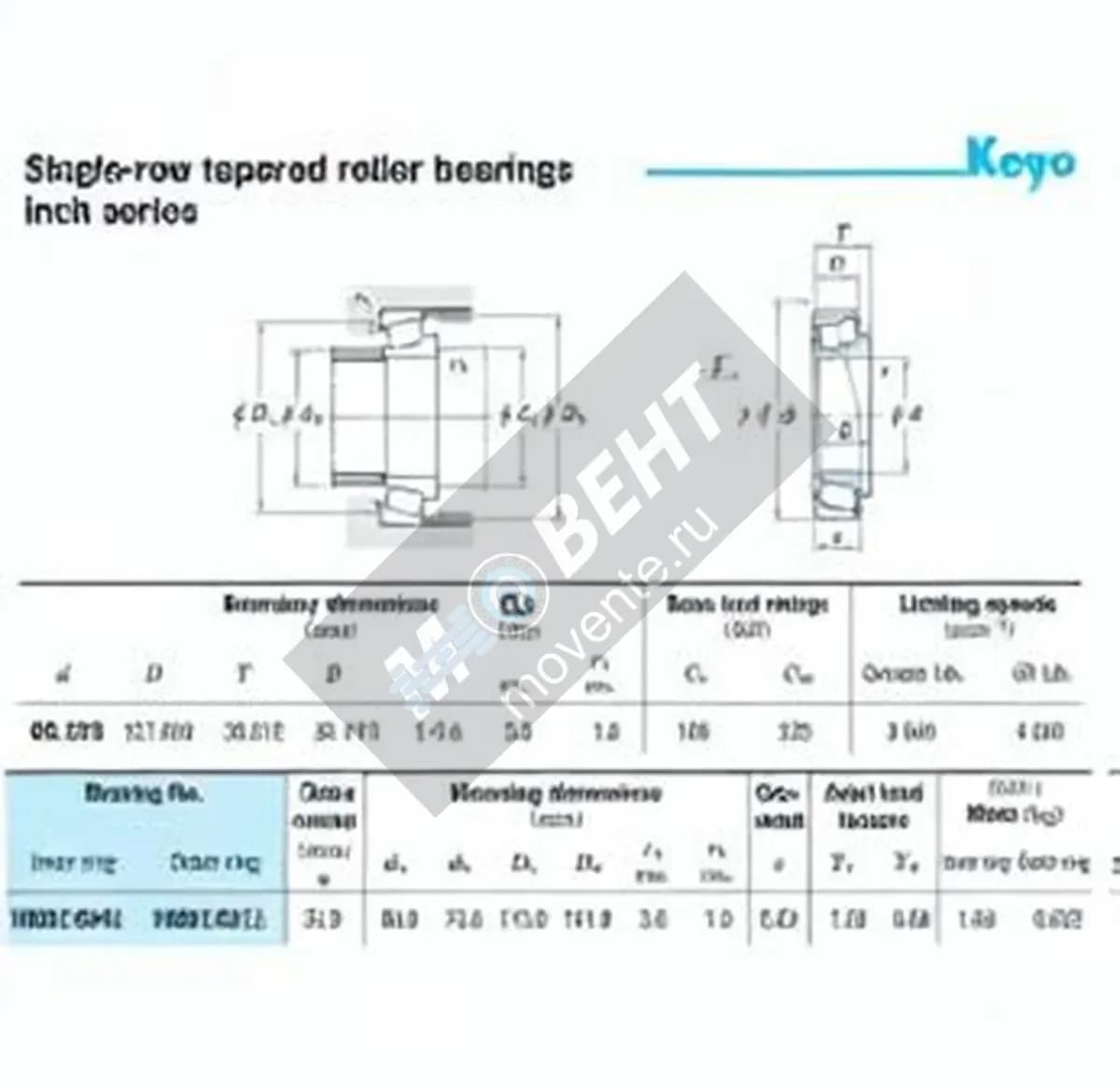 JTEKT HM813841-HM813811-JTEKT - Image 1