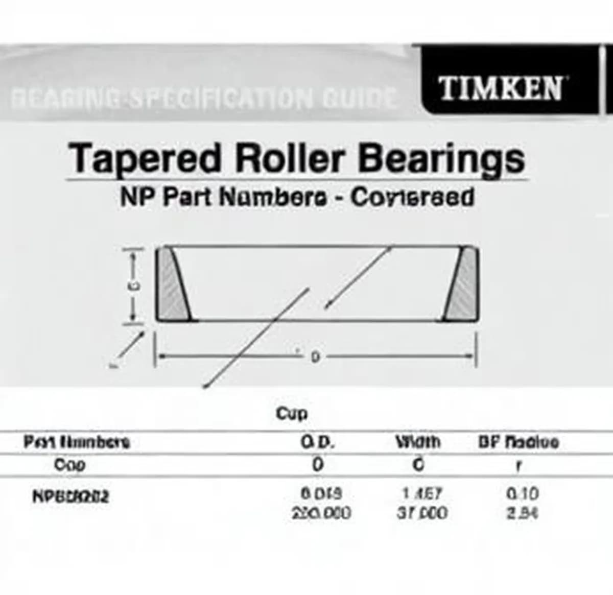 TIMKEN NP628202-TIMKEN - Image 1