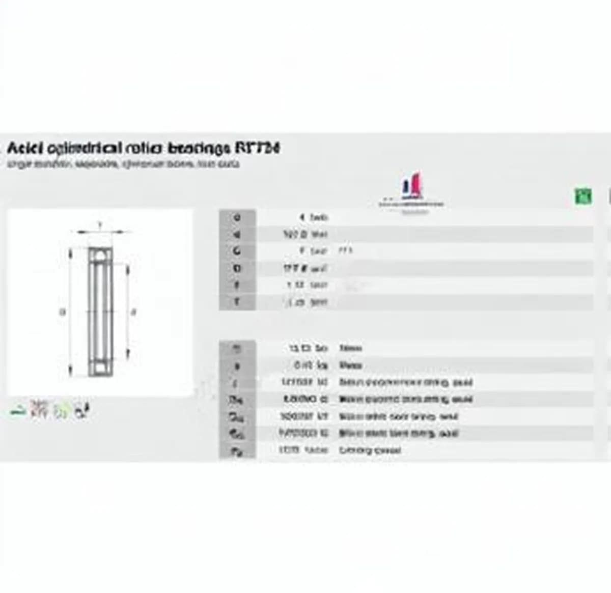 INA RT734-INA - Image 1