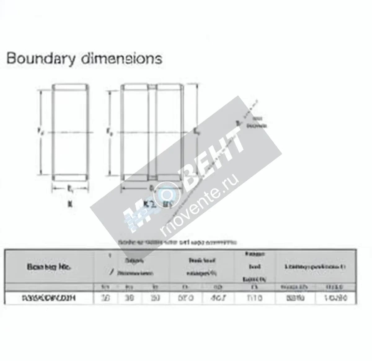 JTEKT K32-38-20-H-JTEKT - Image 1