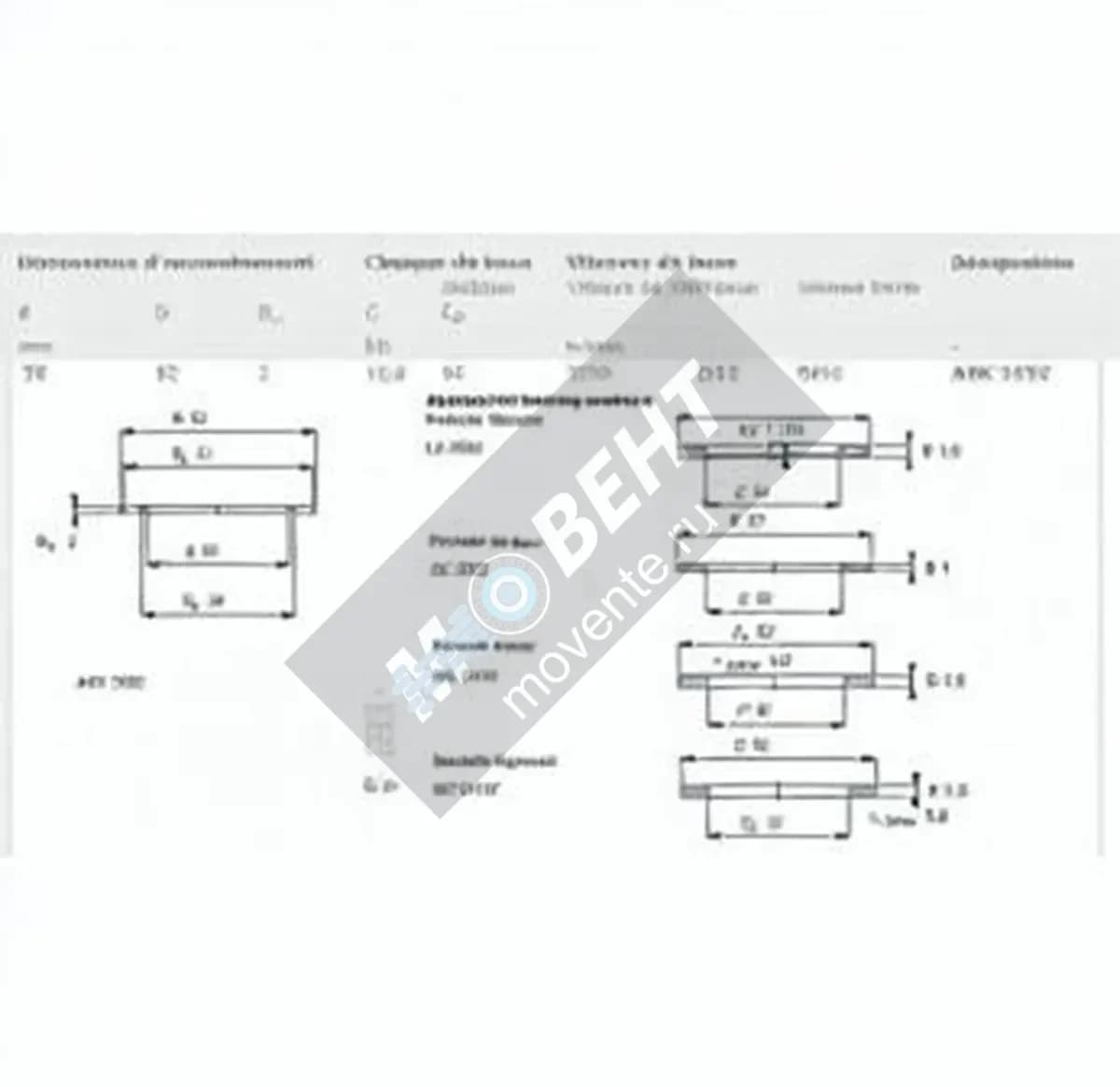 SKF AXK3552-SKF - Image 1