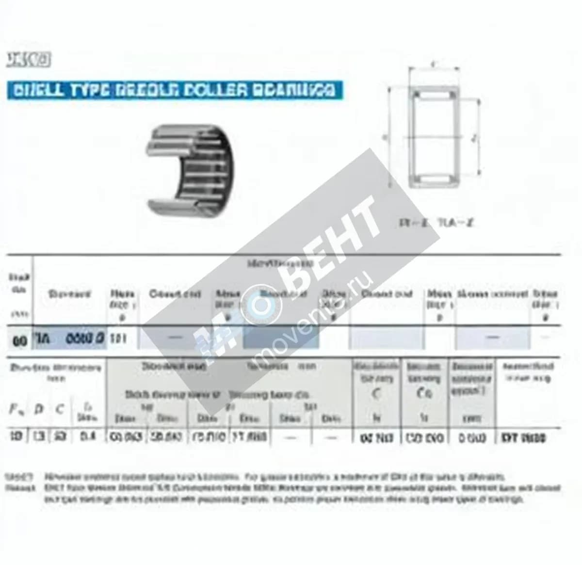IKO TA6030-Z-IKO - Image 1