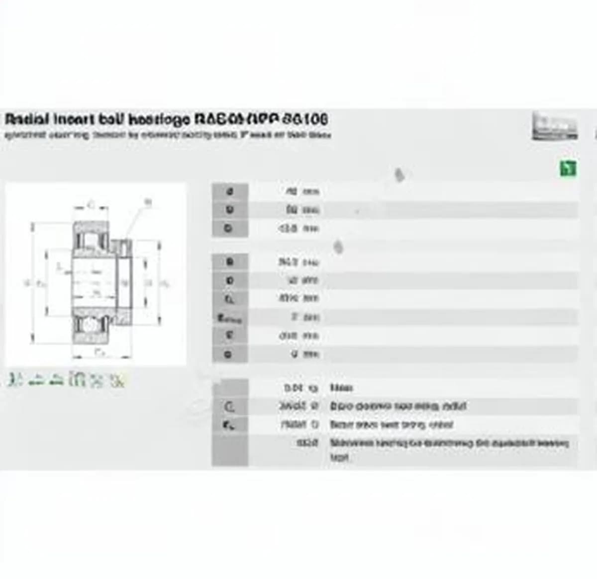 INA RAE40-XL-NPP-FA106-INA - Image 1