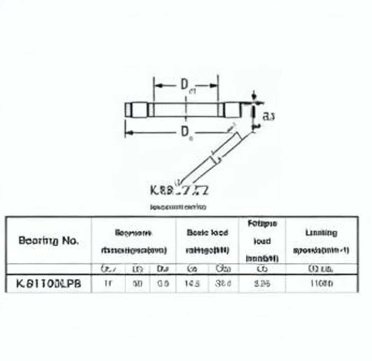 JTEKT K.81103LPB-JTEKT - Image 1