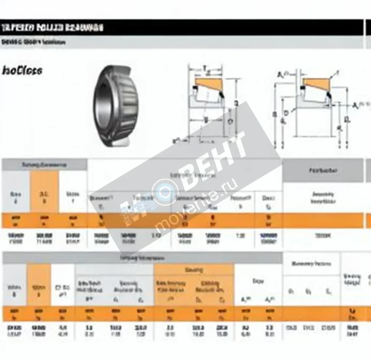 TIMKEN 32036X-TIMKEN - Image 1