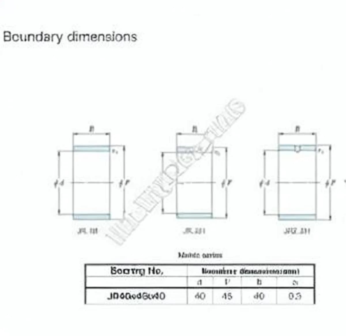 JTEKT JR40X45X40-JTEKT - Image 1