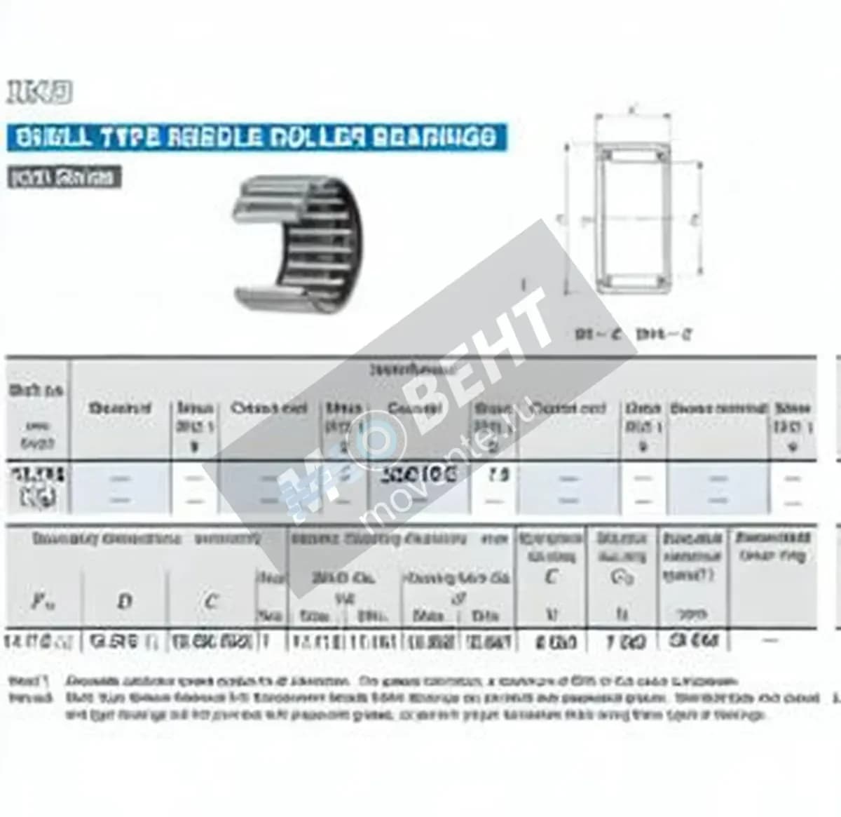 IKO BA710-ZOH-IKO - Image 1