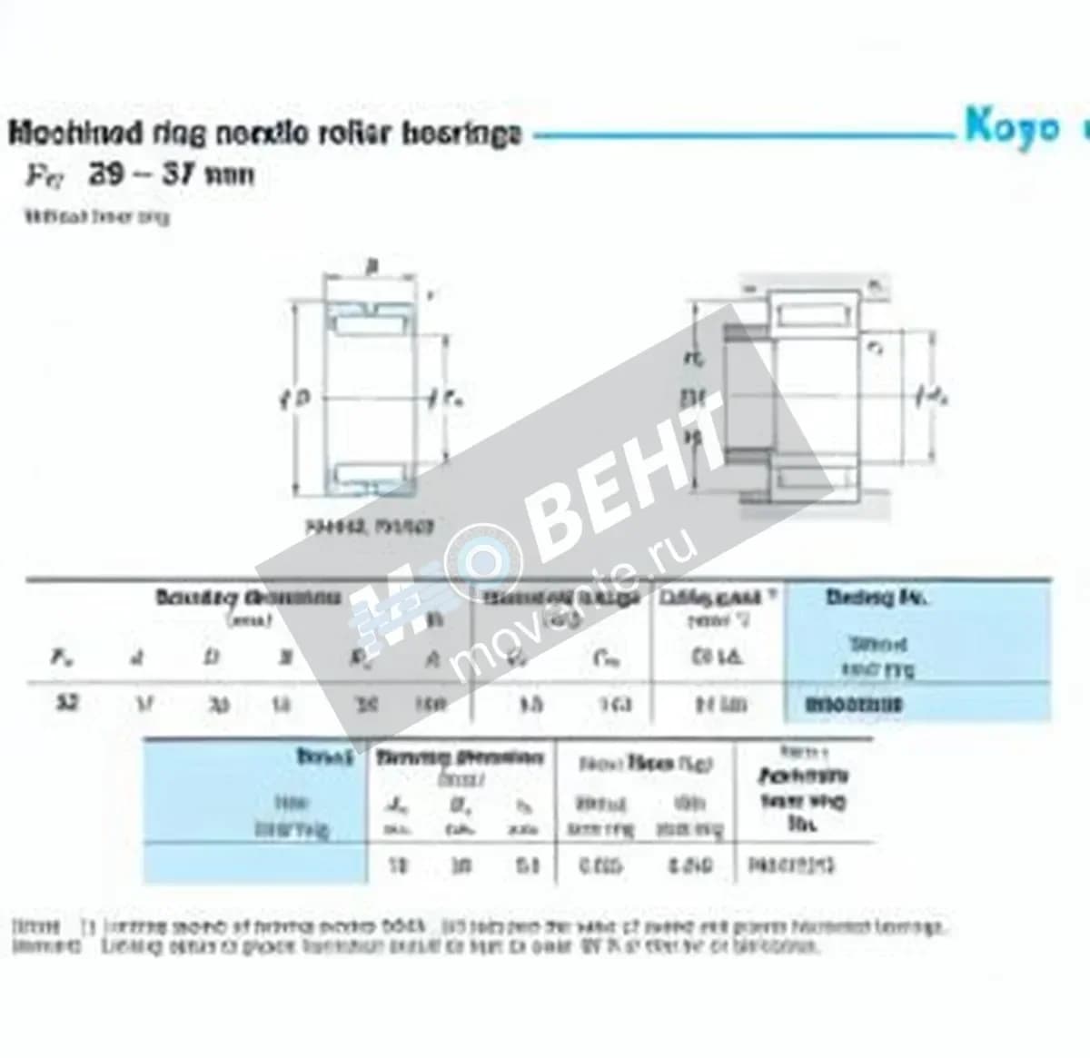 JTEKT RNA4903D-JTEKT - Image 1
