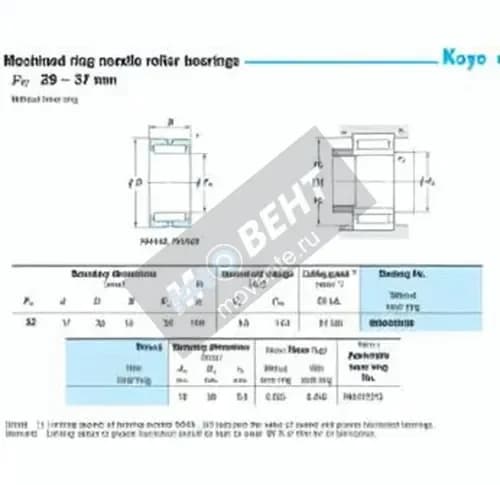 JTEKT RNA4903D-JTEKT - Image 1