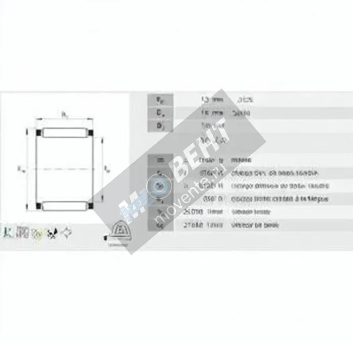 INA K12X15X10-TV-0-7-INA - Image 1