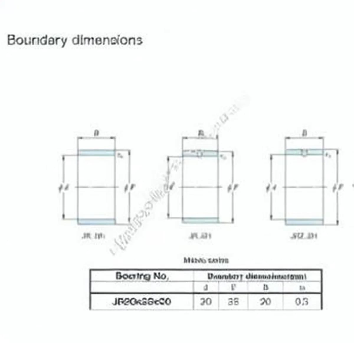 JTEKT JR20X25X20-JTEKT - Image 1