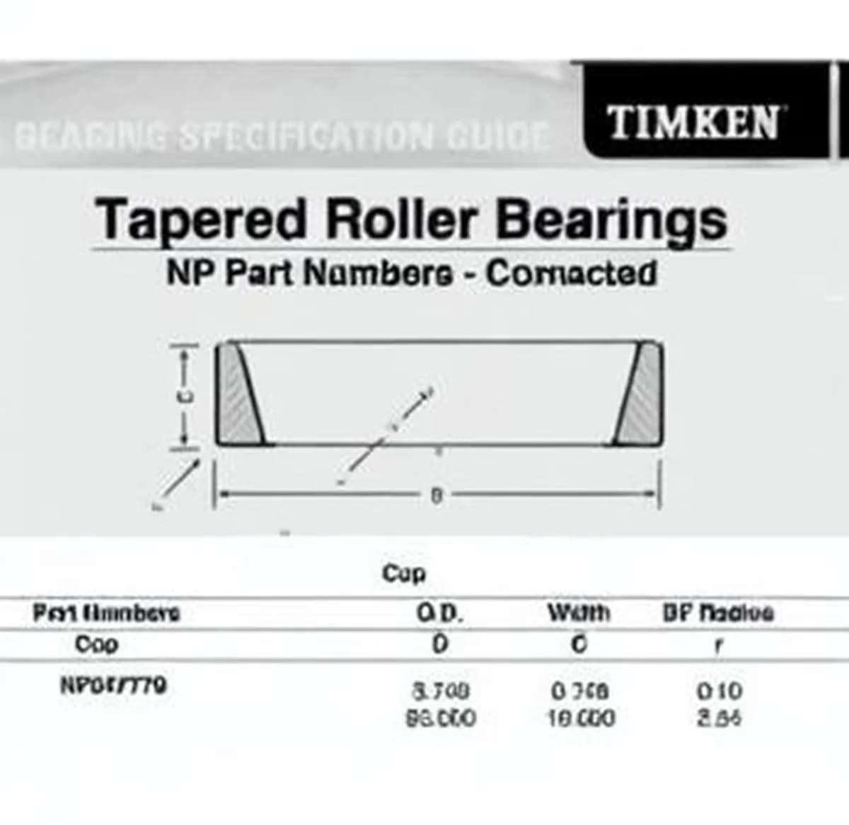 TIMKEN NP547779-TIMKEN - Image 1